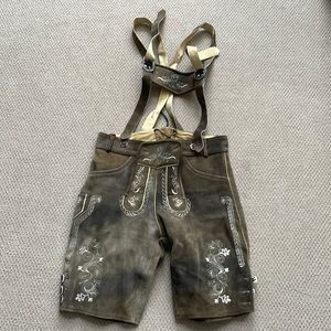 Mens 30” Waist Lederhosen - Leather